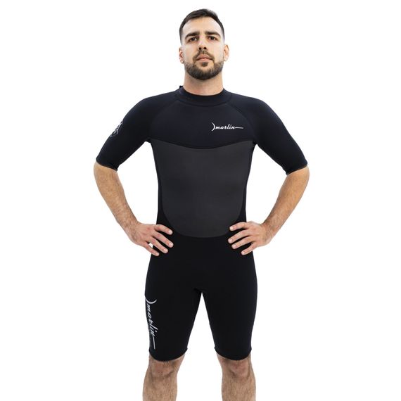 Гидрокостюм Marlin Tropic shorty man черный 3 мм