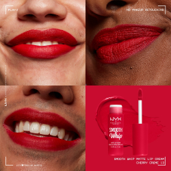 NYX Professional Makeup Smooth Whip Matte Lip Cream - Бархатистая разглаживающая помада, 4 ml