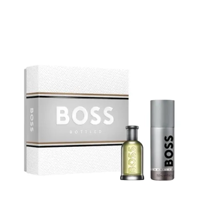 Унисекс парфюм Hugo Boss  Bottled Duftset с древесными нотами 50+7ml