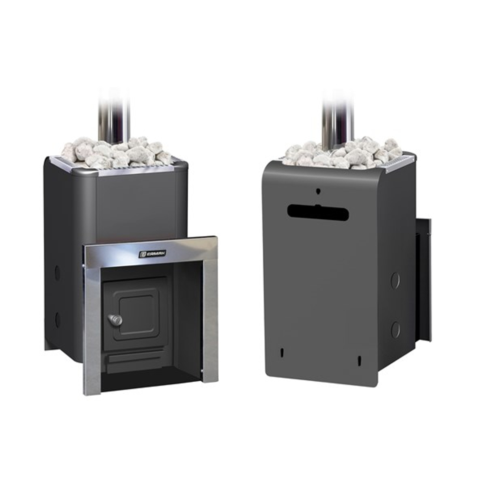 Печь банная газо-дровяная Уралочка 24