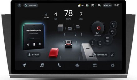 Магнитола для Subaru Legacy 6, Outback 5 2014-2020 - Teyes CC4-PRO монитор 13" 2K QLED на Android 13, Snapdragon 778G, 8+128, AI, CarPlay, DSP, 4G SIM-слот