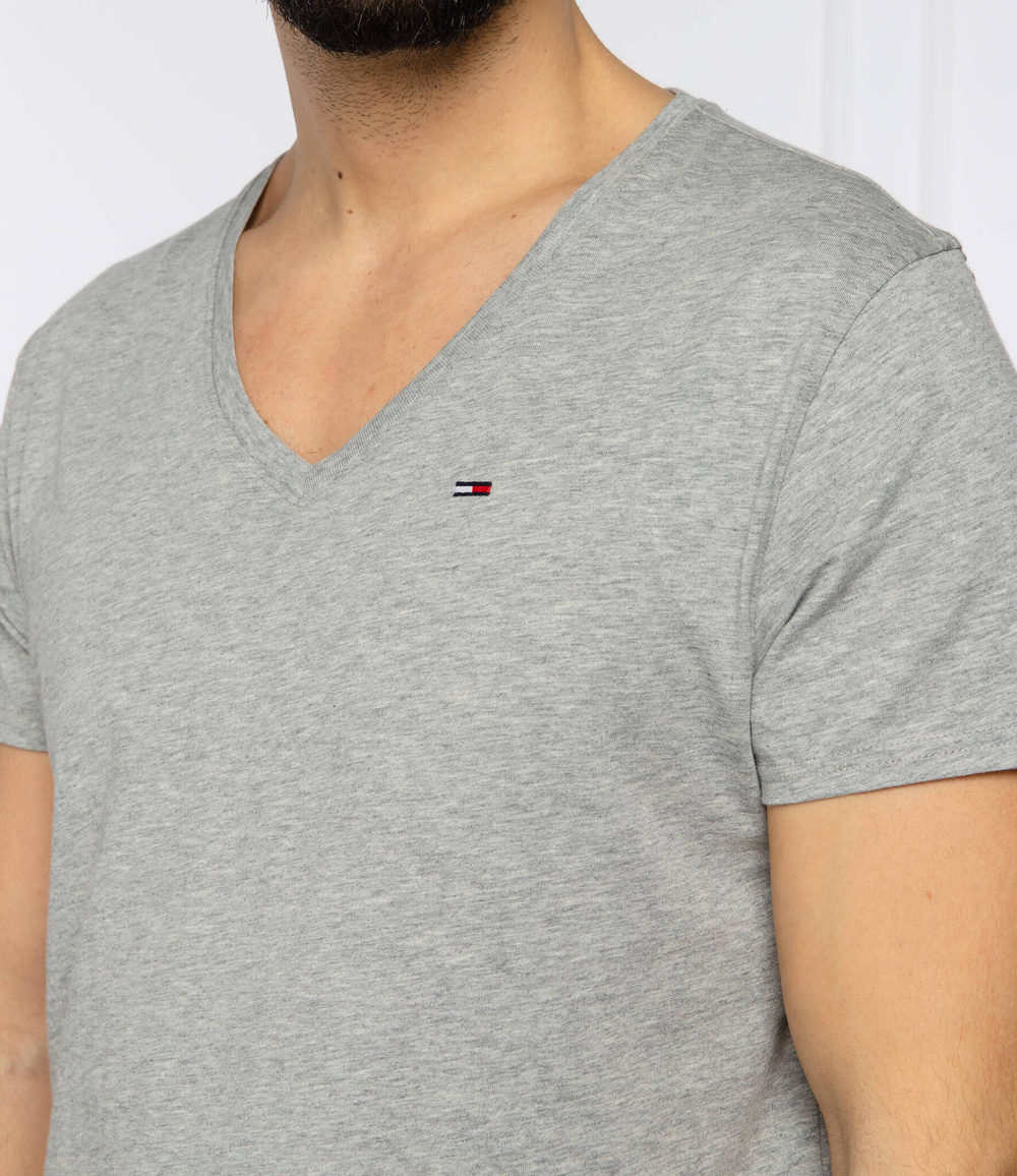 футболка tjm original jersey Tommy Jeans - серый(DM0DM04410)
