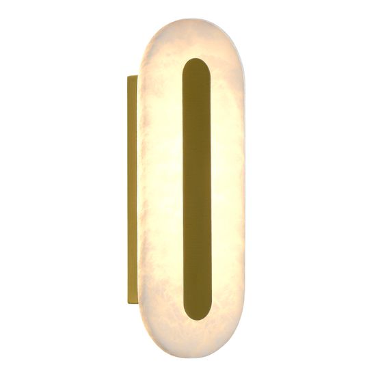 SL6139.201.01 Светильник настенный ST-Luce золотистый/белый LED 1*6W 3000K / 4000K / 6000K GEOM