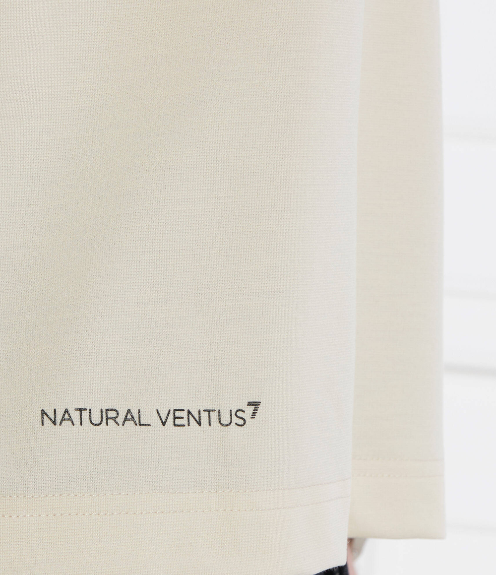 Футболка EA7 - бежевый(3DPT11 PJUYZ)