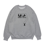 Свитшот "Проблема? Не думаю"