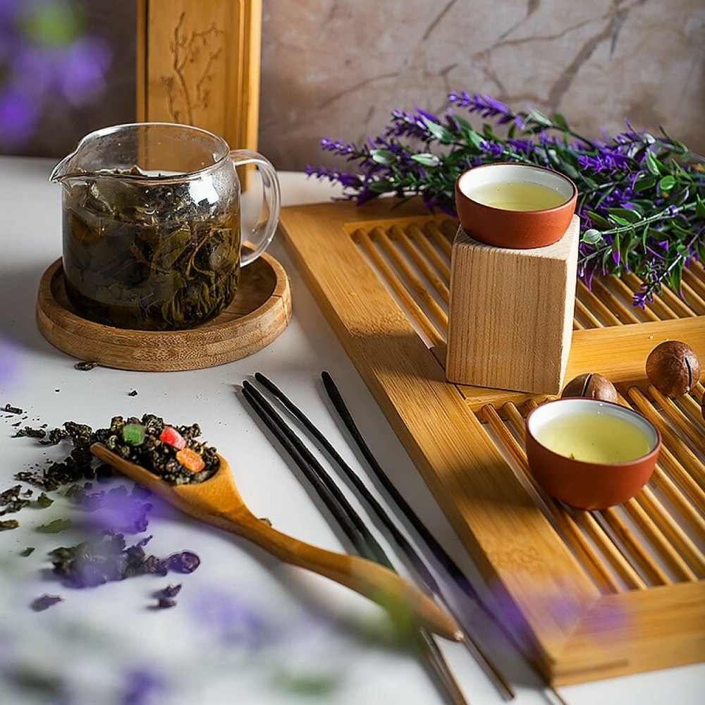 7794D Чай улун ароматизированный ПРЕМИУМ коллекция "Арбуз и дыня улун"