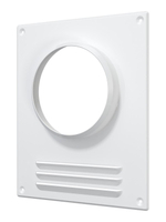 Площадка торцевая ПТМР фланец D120 решетка 196х236 окраш.сталь ERA