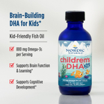 Nordic Naturals, Children's DHA Xtra, для детей возрастом 1–6 лет, вкус ягодного пунша, 880 мг, 60 мл (2 жидк. унции)