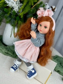 Кукла BERJUAN виниловая, шарнирная 35см Ева (5824)