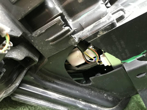 Битая Фара правая Nissan Qashqai 2 j11 (17-23) LED