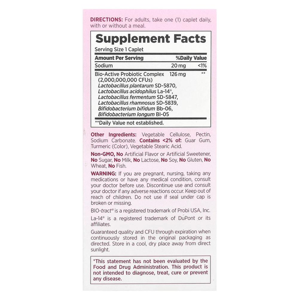 Nature's Bounty, Optimal Solutions®, пробиотик, контролируемая доставка, 30 капсул