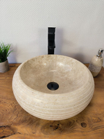 Раковина из мрамора Donut Cream Allur DM-65666 40*40*15