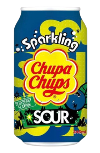 Газированный напиток Chupa Chups со вкусом черника