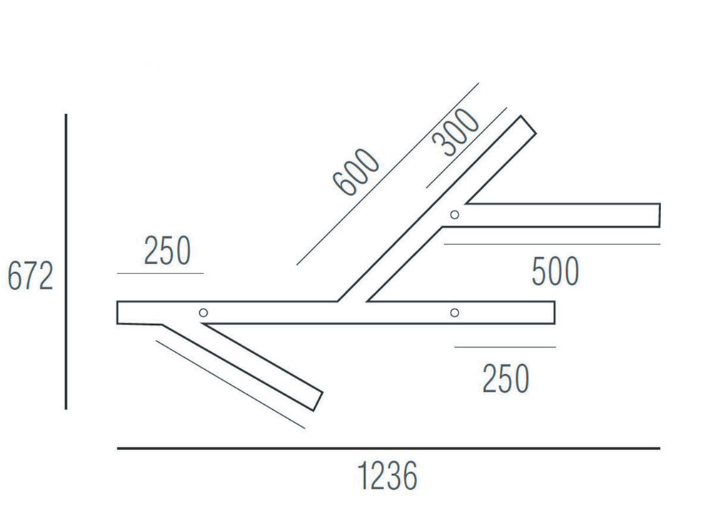 Подвесной светодиодный светильник 144Вт 4000K