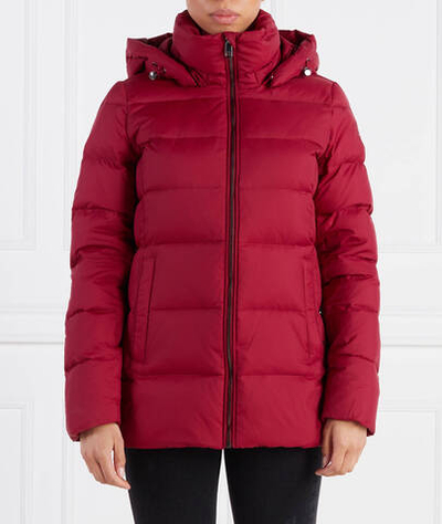 Пуховая куртка Global Tommy Hilfiger - бордовый(WW0WW37455)