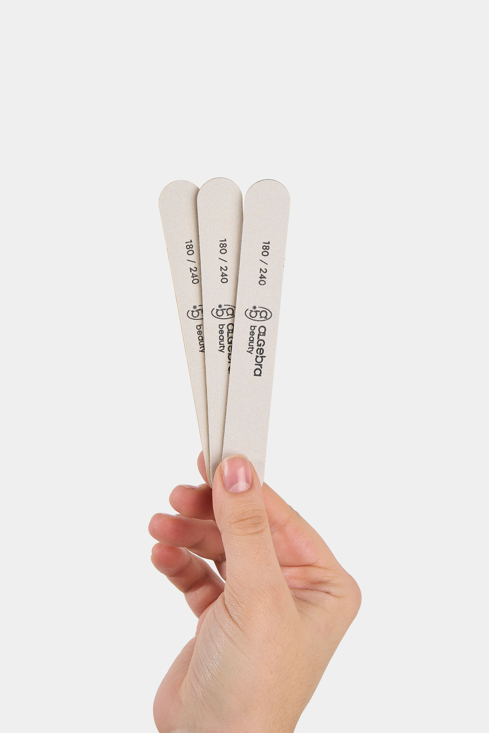 Пилки на деревянной основе SOFT WHITE размер М, 50 шт