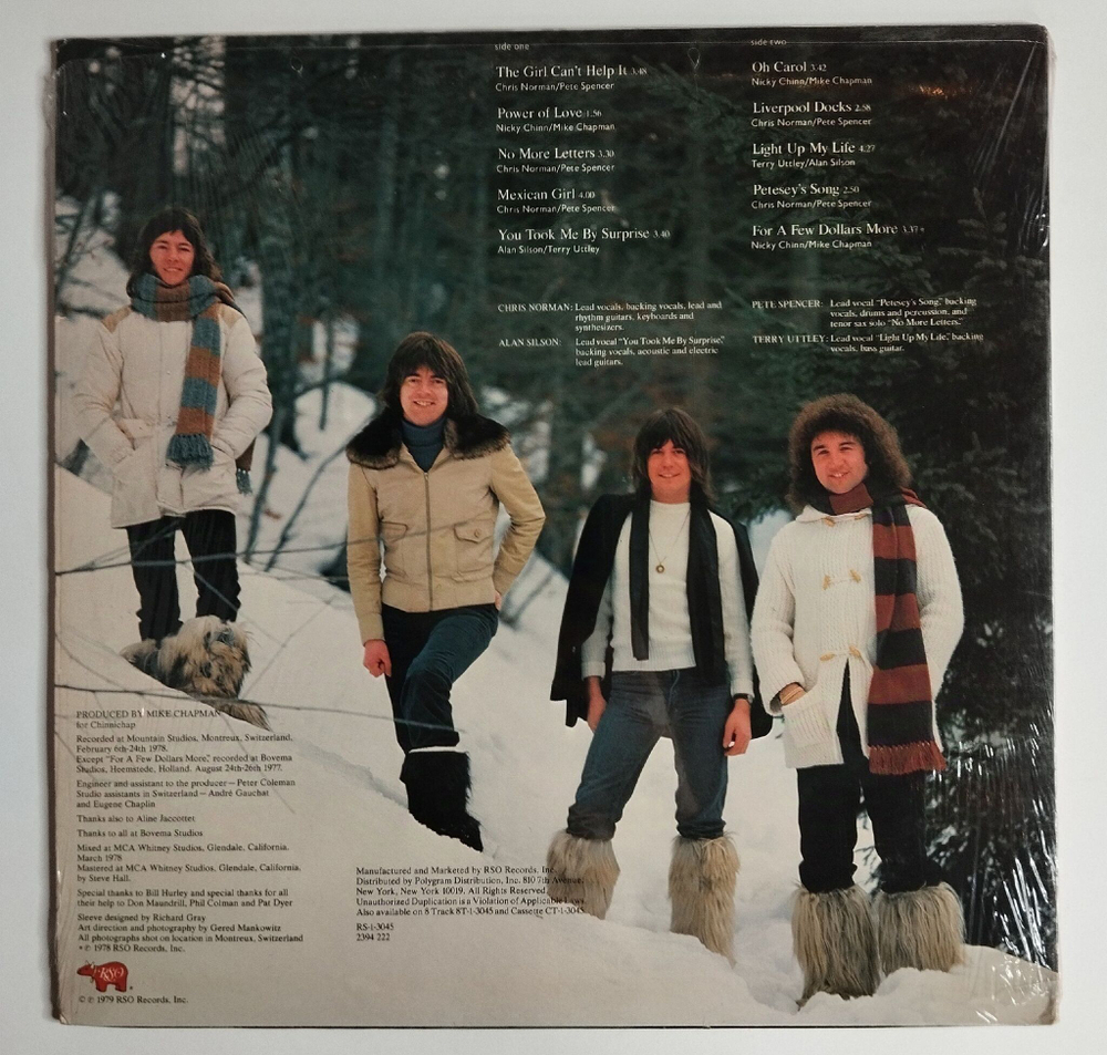 Винтажная виниловая пластинка LP Smokie The Montreux Album (Canada 1979)