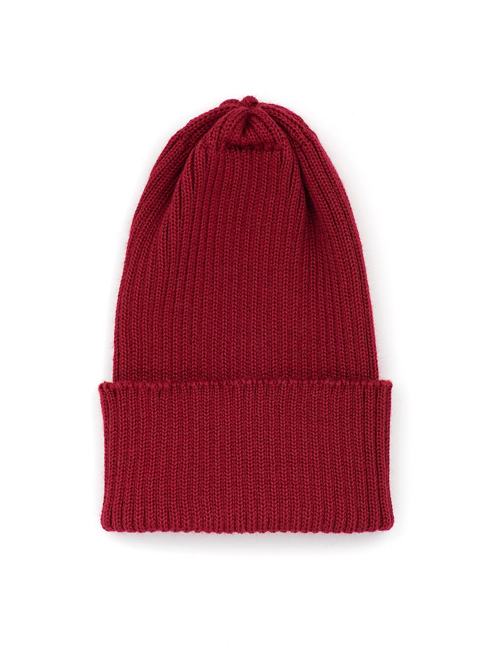 Шапка вязаная-резинка весенняя/осенняя КЭП(Винный)