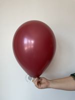 S Шар пастель 12" / 30 см Мерло (018) (БГ-17)