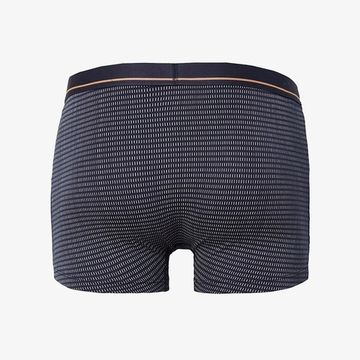 Мужские трусы боксеры темно-синие с узором Tom Tailor 70457/5646 636