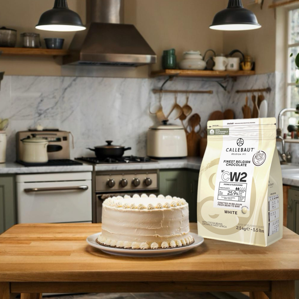 Шоколад белый 25,9% «CALLEBAUT» 2.5 кг