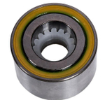 Подшипник Двухрядный BA2B 30x60x37 для стиральной машины Indesit, Ariston, ELECTROLUX, ZANUSSI, AEG, Gorenje, Candy желтый пыльник