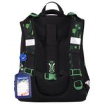 Ранец BRAUBERG PREMIUM, 2 отделения, с брелоком, "Digital spider", LED-ЛАМПОЧКИ, 38х29х16 см, 273101