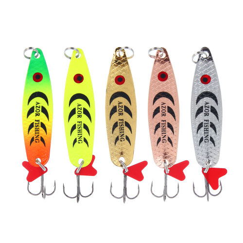 Блесна колеблющаяся тм AZOR FISHING, тип Циклоп, 18 гр., 5 цветов
