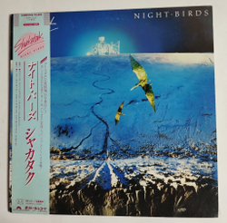 Винтажная виниловая пластинка LP Shakatak Night Birds (Japan 1982) (Obi)