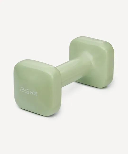 Гантель виниловая STARFIT DB-106 2,5 кг оливковый