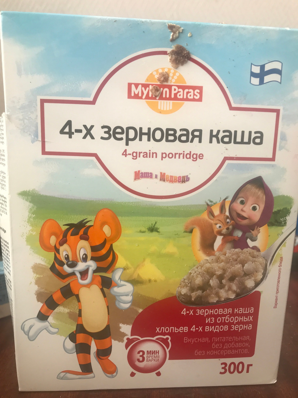 Четырехзерновая каша