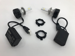 Светодиодные лампы для Kia Optima 2015-19/Sorento ll 2012-20 MTF Light H7 MaxBeam 5000lm, 6000K (к-т 2шт. с переходниками)