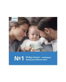 Пустышка Philips Avent ортодонтическая от 6 мес. 2 шт. SCF080/08