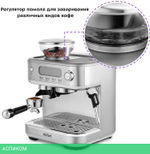 Кофемашина Kitfort КТ-7113