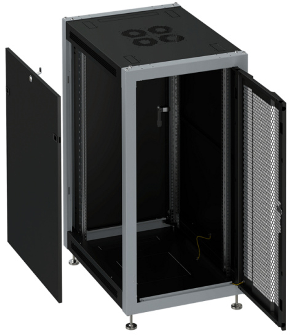 Шкаф напольный 19", 15U SYSMATRIX SL 6015.932