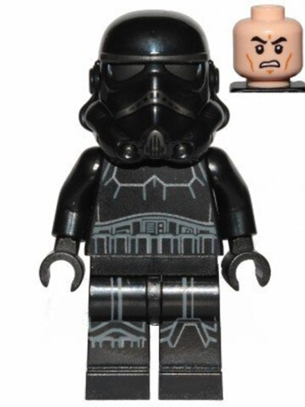Минифигурка LEGO sw1031 Имперский штурмовик-тень