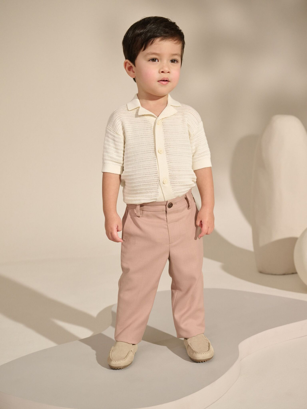 Брюки для мальчика Next E51-783, Розовый