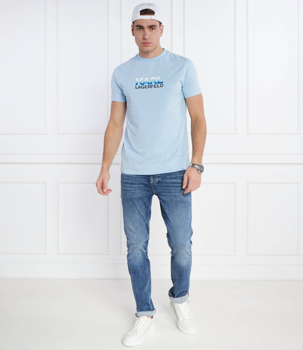 Футболка Karl Lagerfeld - голубой(755402 541221)
