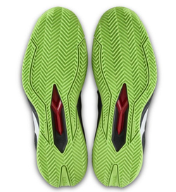 Теннисные кроссовки Wilson Rush Pro 4.5 Clay TP - black/green/white