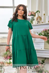 Платье 2361-зеленый Minova