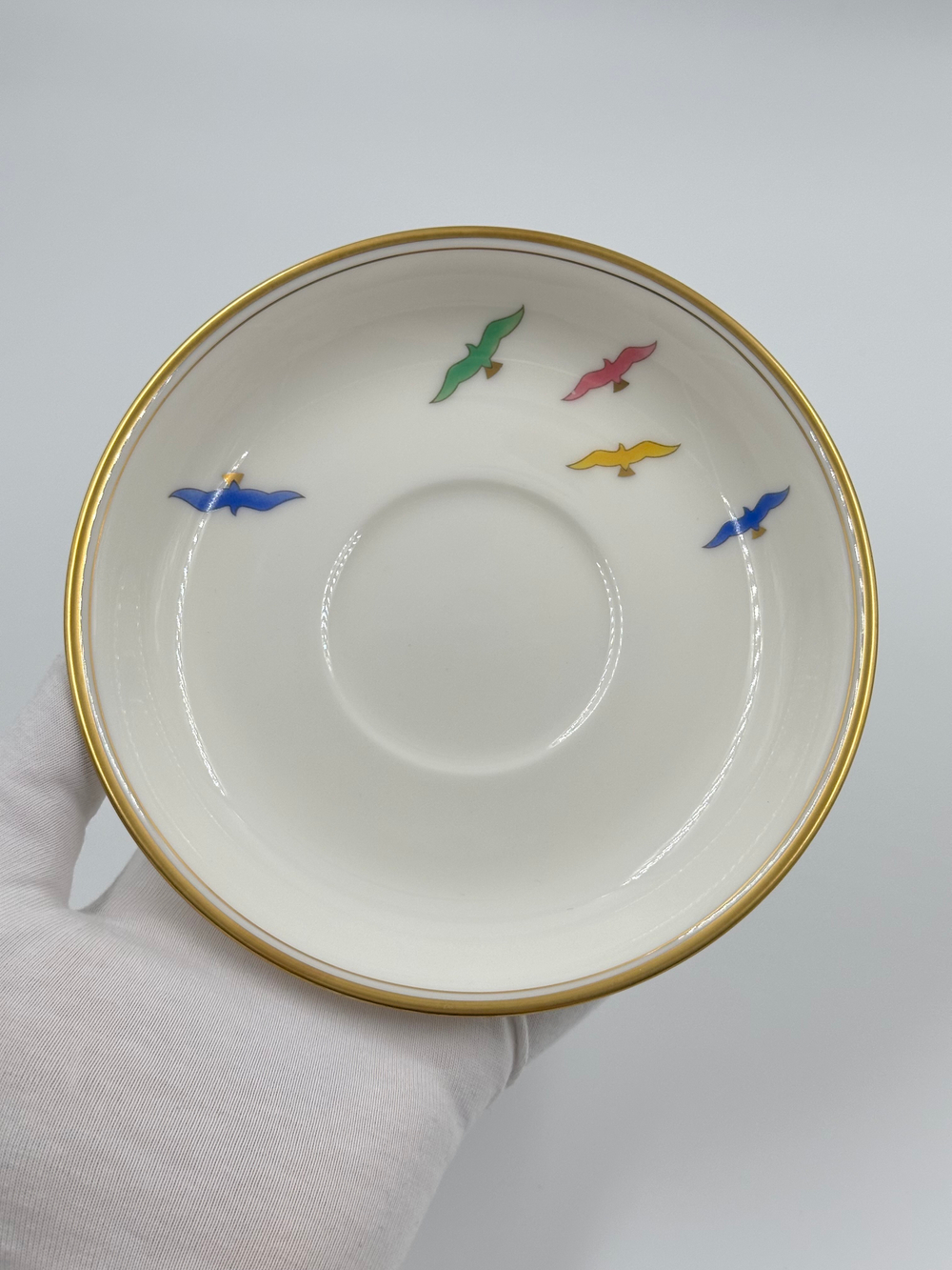 Чайная пара с птицами Koransha