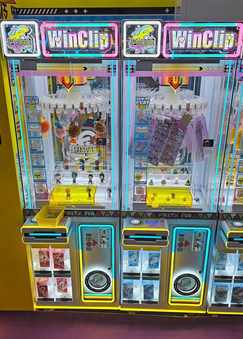 Призовой автомат прищепка мини "Win clip"