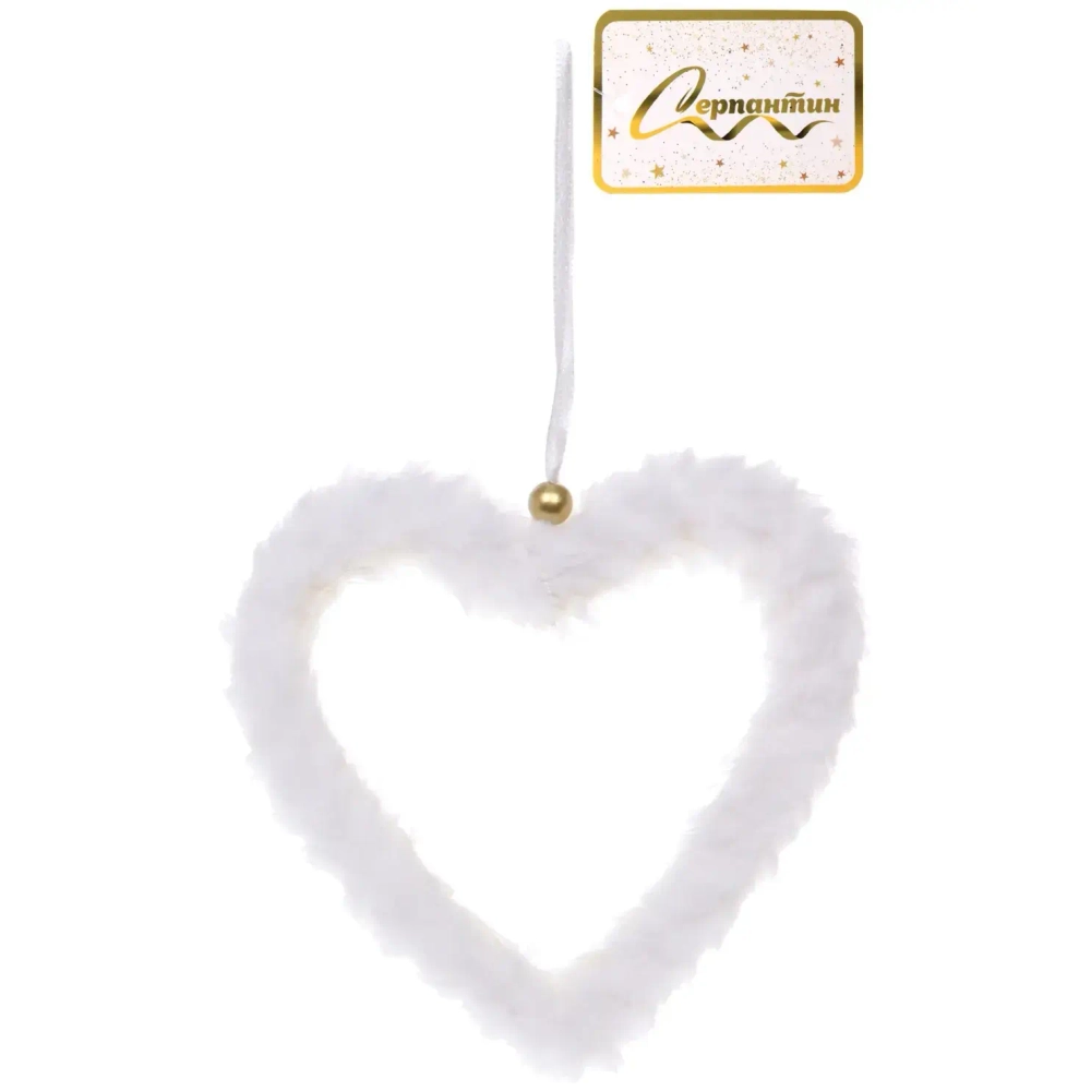 Подвеска «Воздушные фигуры» 14 см (в ассортименте), Белый