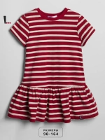 Платье для девочки в полоску