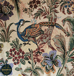 Набор чехлов на табурет из гобелена Птица дивная (33х33 см) - 4шт