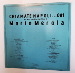 Винтажная виниловая пластинка Mario Merola Chiamate Napoli 081 E Altre Musiche Dai Films Di Mario Merola (Italy 1982)