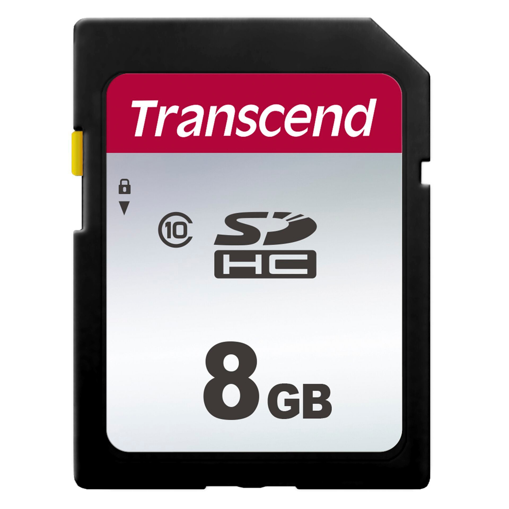 Карта памяти Transcend SDHC 300S Class 10 UHS-I U1 8GB