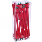 Ручка гелевая, цвет синий «Новогодний подарок», 19см