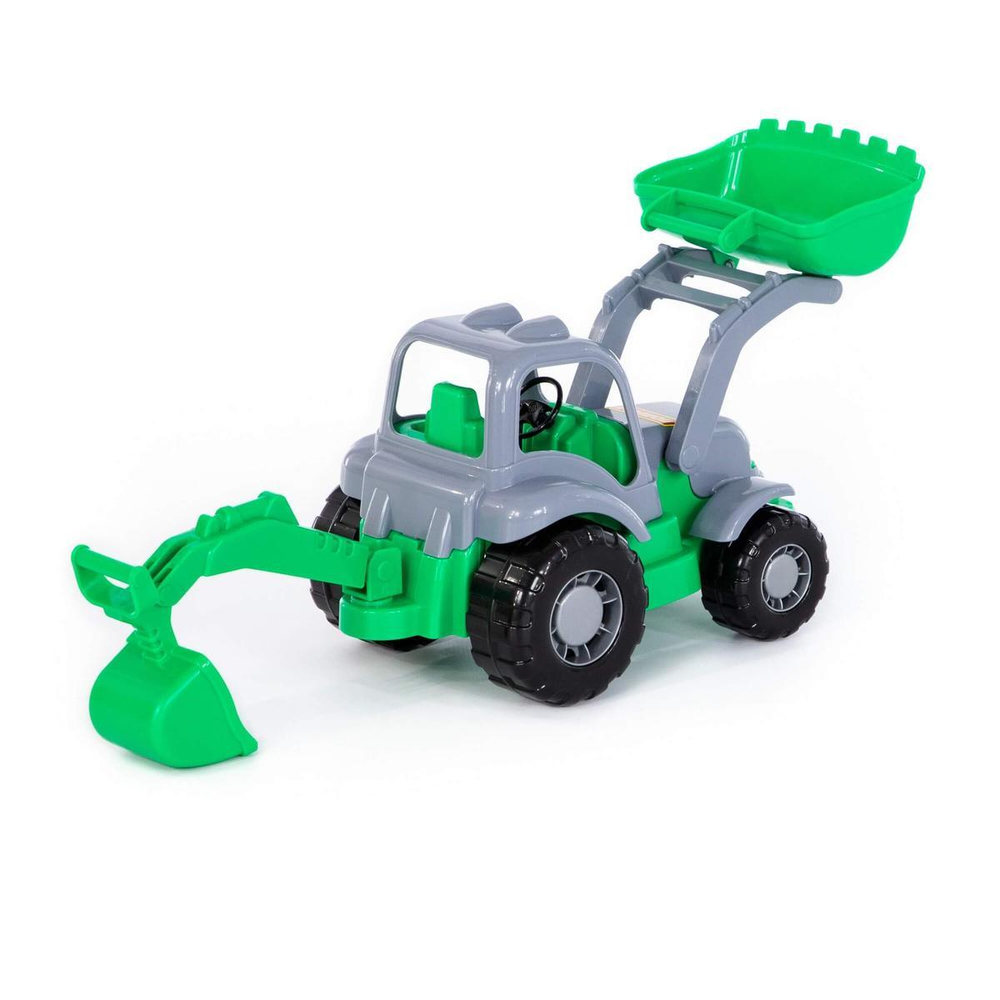 Трактор-экскаватор "Силач" (Полесье)