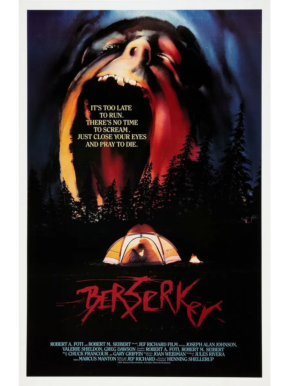 Берсеркер (1987) (DVD-R), Грайндхаус (русский перевод).